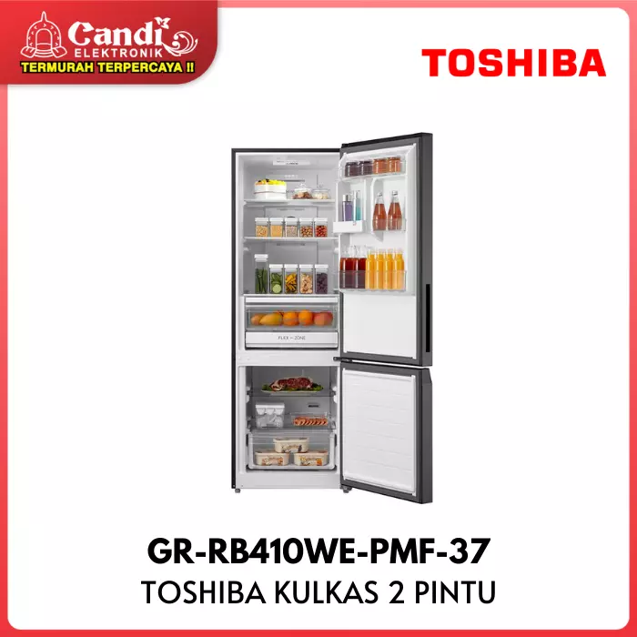 KULKAS 2 PINTU BOTTOM FREEZER TOSHIBA
